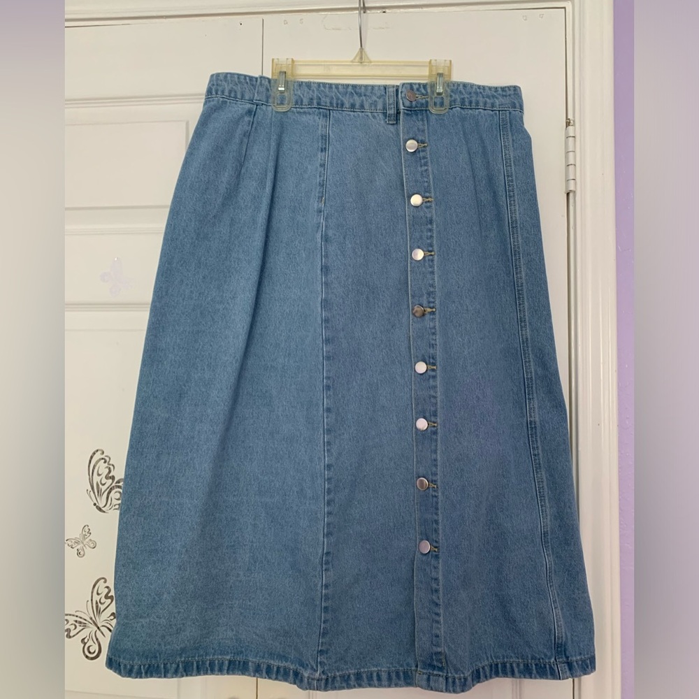 Denim Jean Skirt